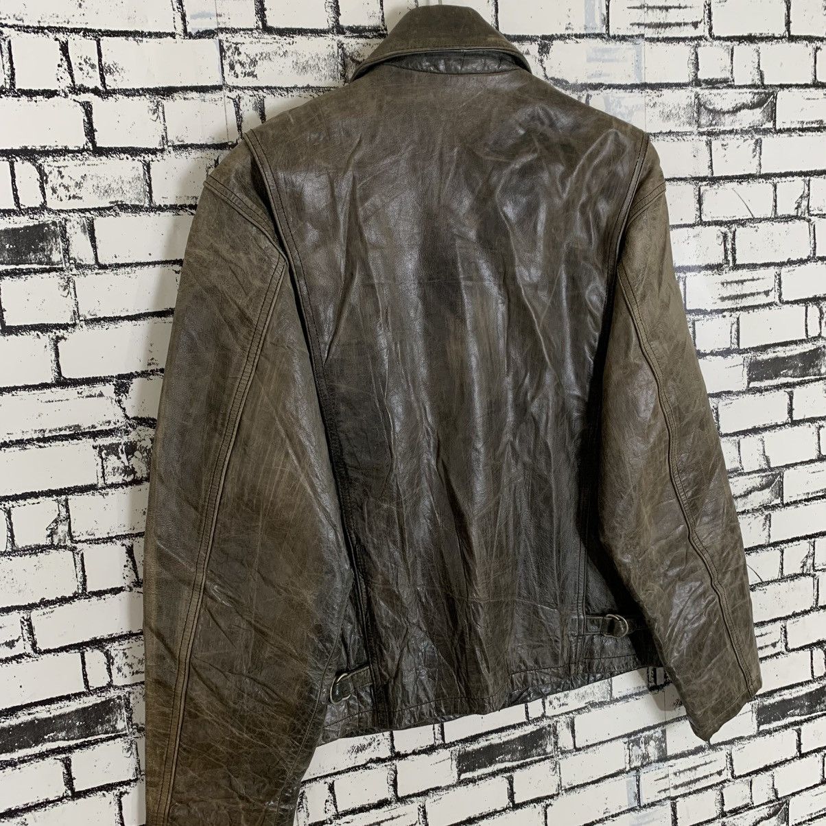Designer × Vintage Vintage Leather Jacket Size US L / EU 52-54 / 3 - 7 Thumbnail