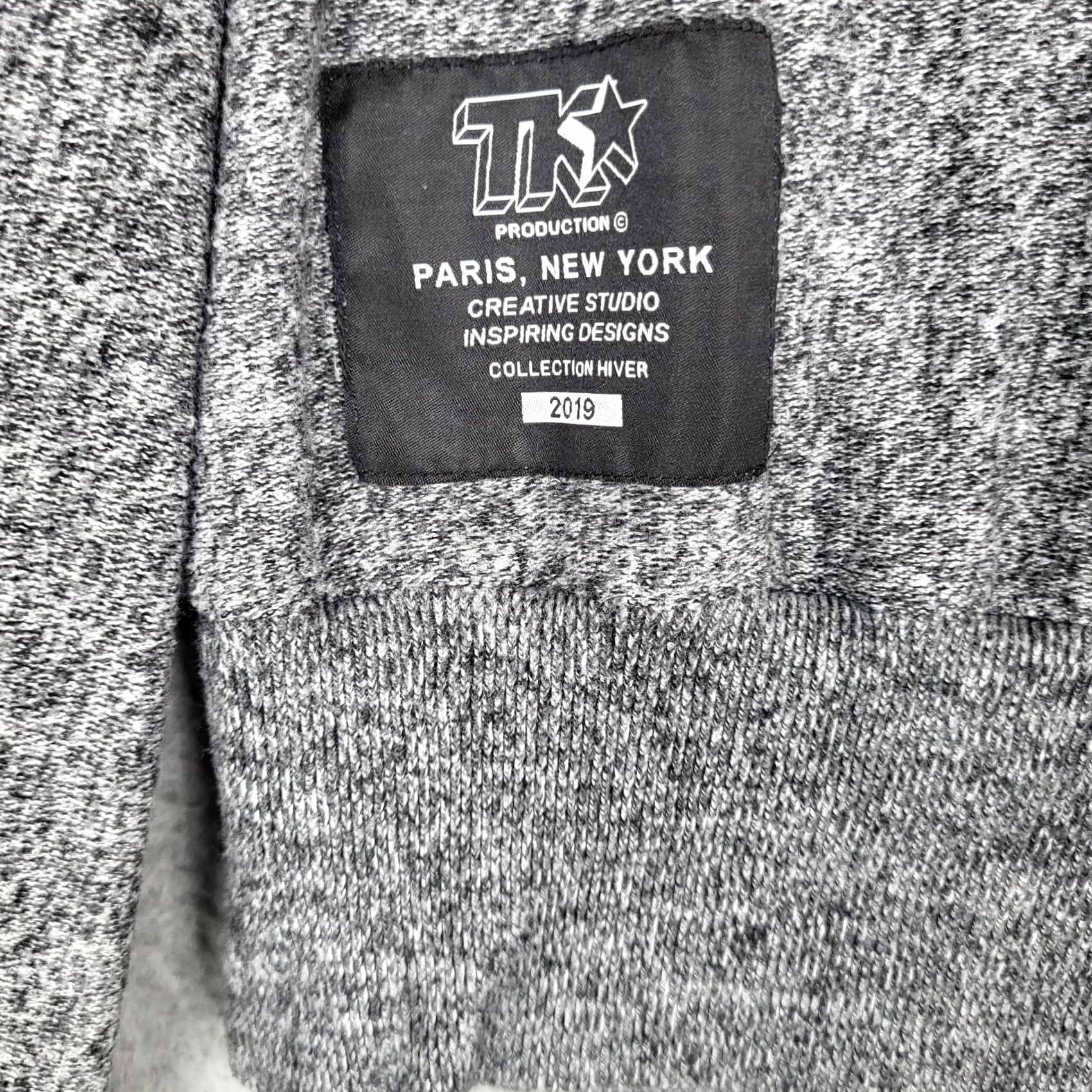 The Kooples KOOPLES X SPORT Cardigan Sweater Hoodie Gray Lightweight Women’s Regular Size 1 Cotton Viscose Elastane Crew Neck Size XS / US 0-2 / IT 36-38 - 5 Thumbnail