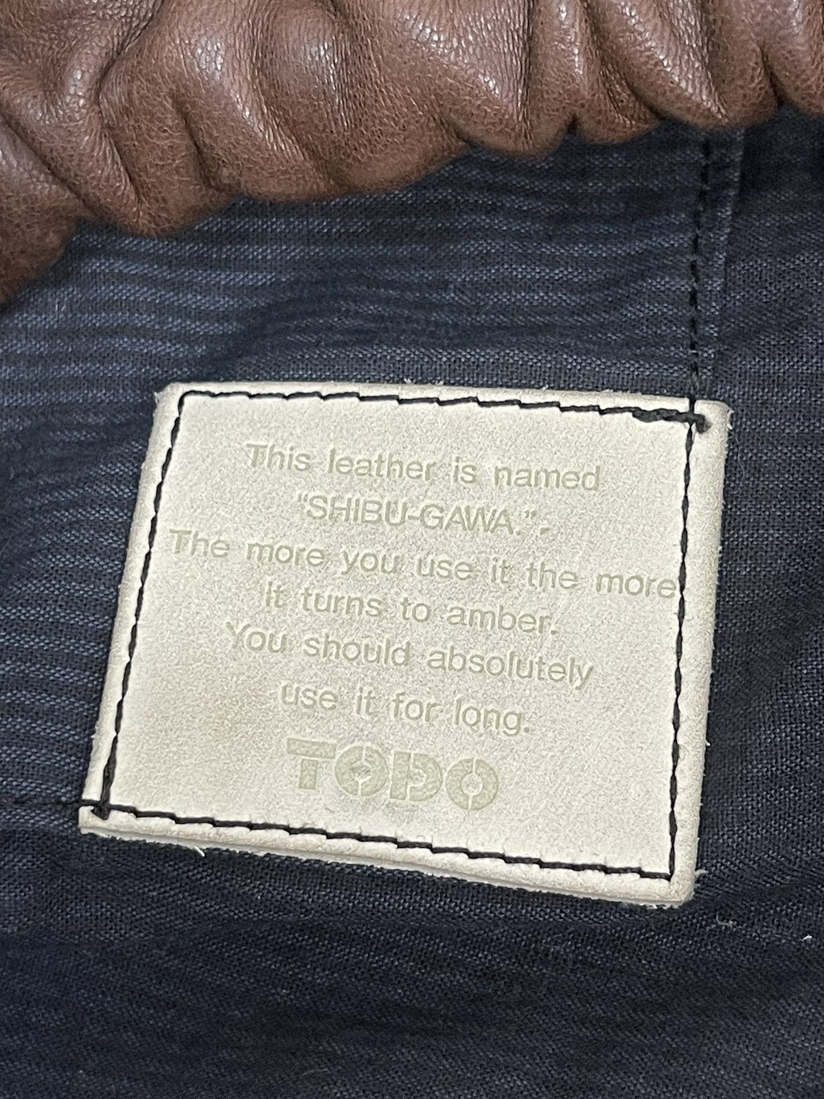 Genuine Leather Full Leather Todo Japan Shoulder Bag 1🟩 Size ONE SIZE - 19 Thumbnail