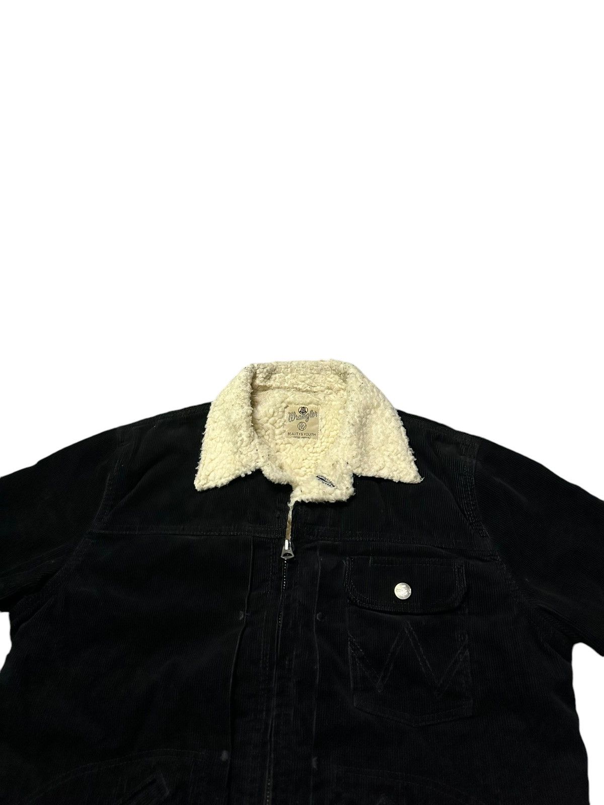 Vintage × Wrangler Vintage wrangler corduroy sherpa jacket single pocket Size US S / EU 44-46 / 1 - 5 Thumbnail
