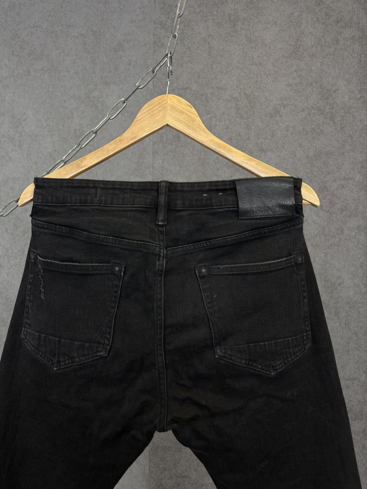 Allsaints Allsaints designer cigarette distressed denim jeans Size US 32 / EU 48 - 7 Thumbnail