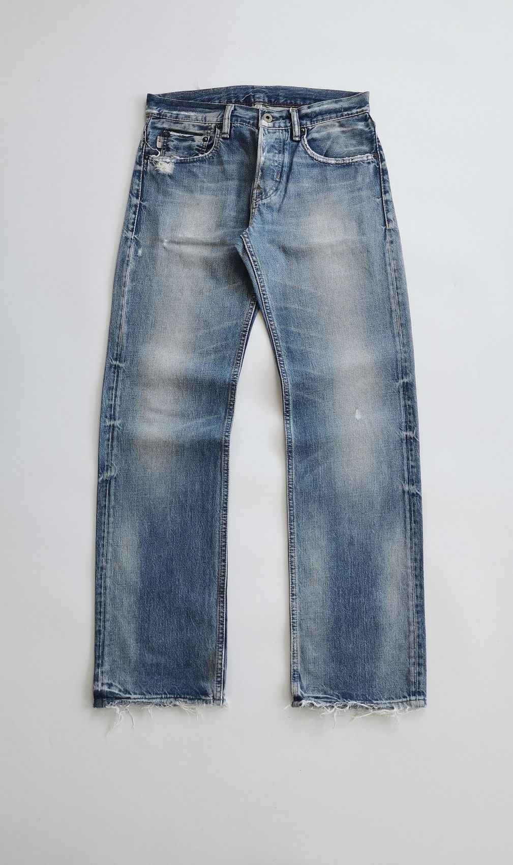 Ralph Lauren Ralph Lauren Mercer Slim Straight Distressed Jeans Size US 30 / EU 46 - 2 Thumbnail