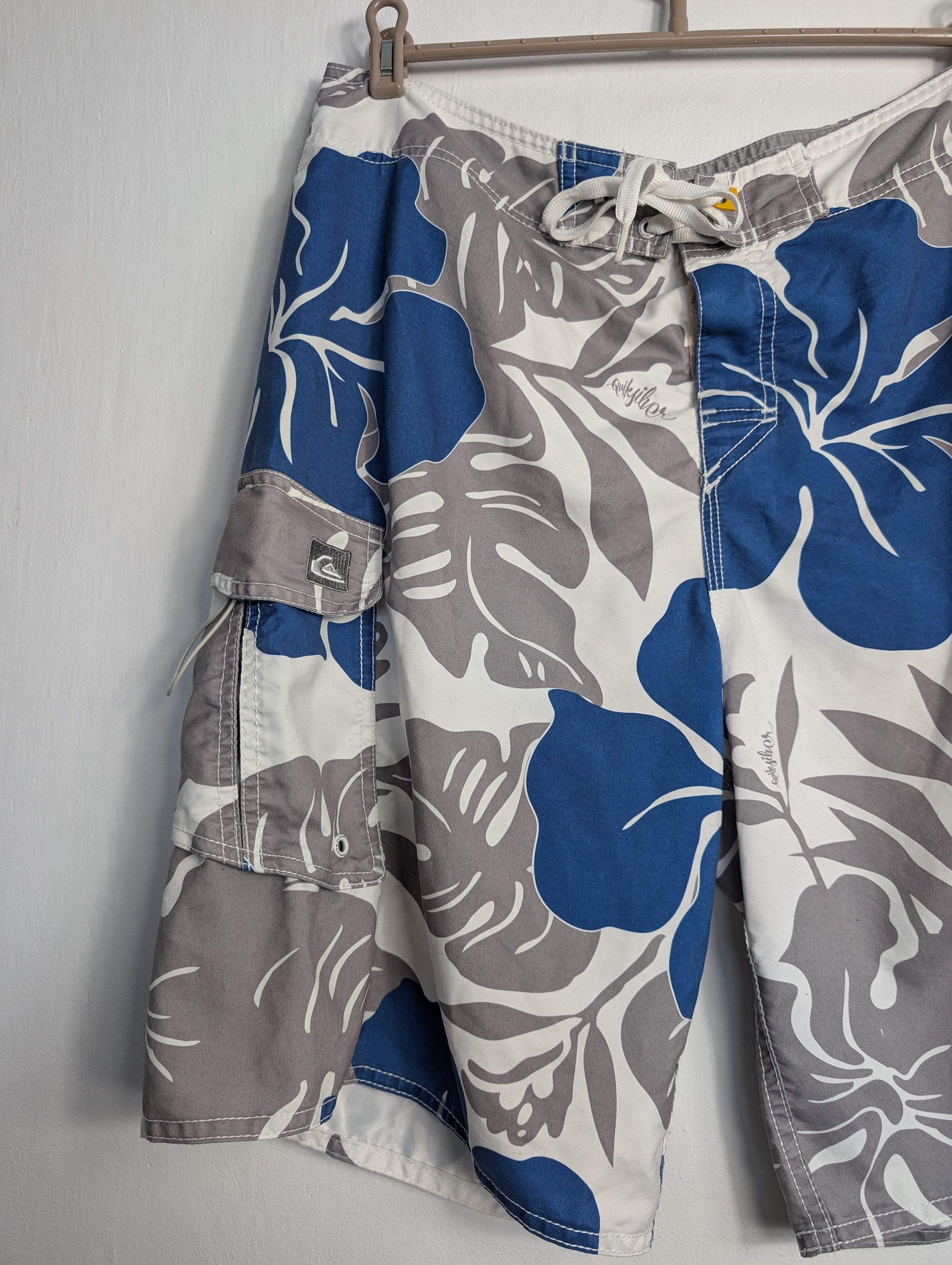 Quiksilver Quiksilver Board Surf Swim Shorts Y2K Beachwear Size US 36 / EU 52 - 2 Thumbnail