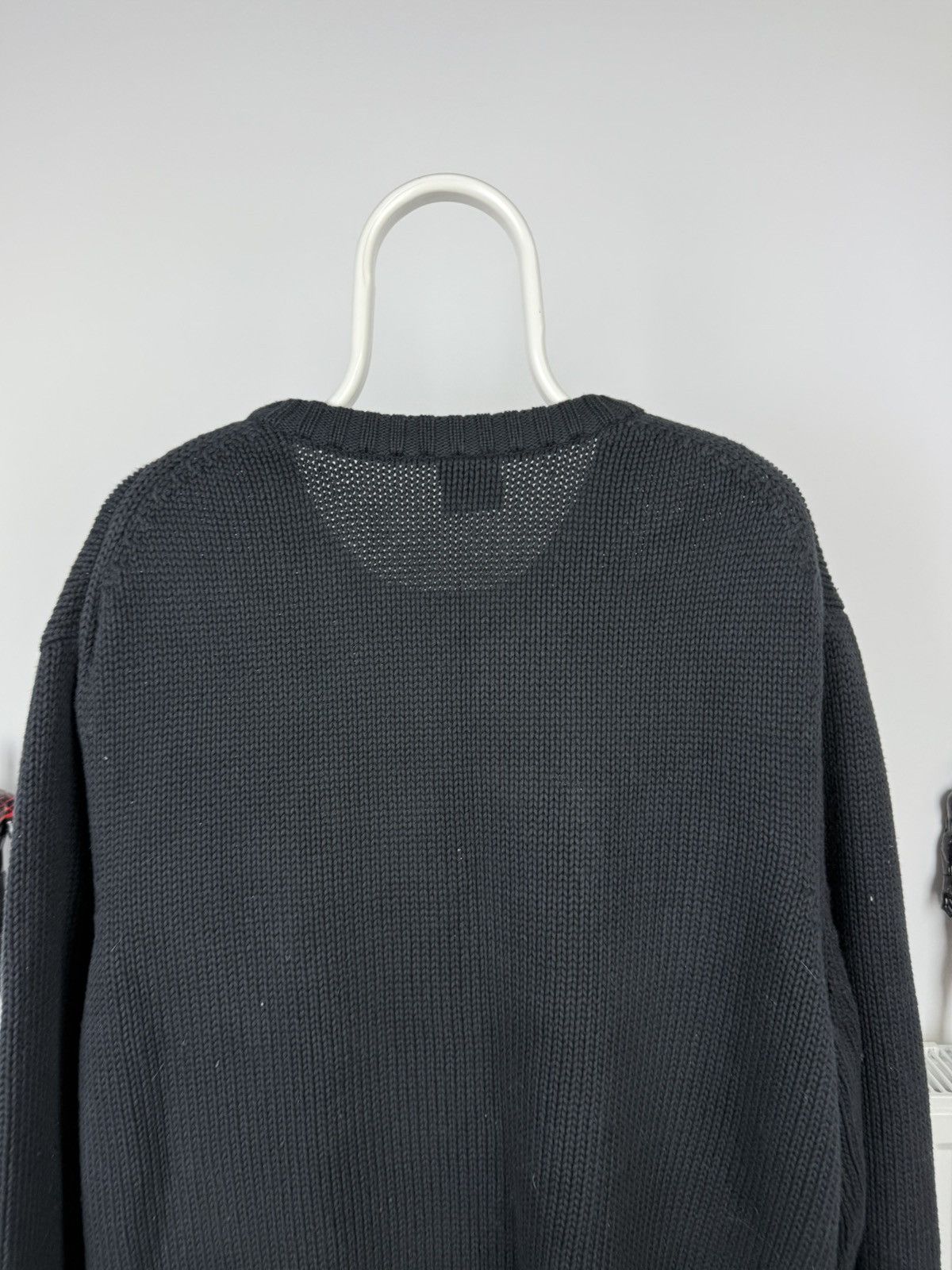 Polo Ralph Lauren × Vintage Vintage Polo Ralph Lauren Big Logo USA Flag Sweater Wool Size US XL / EU 56 / 4 - 7 Thumbnail