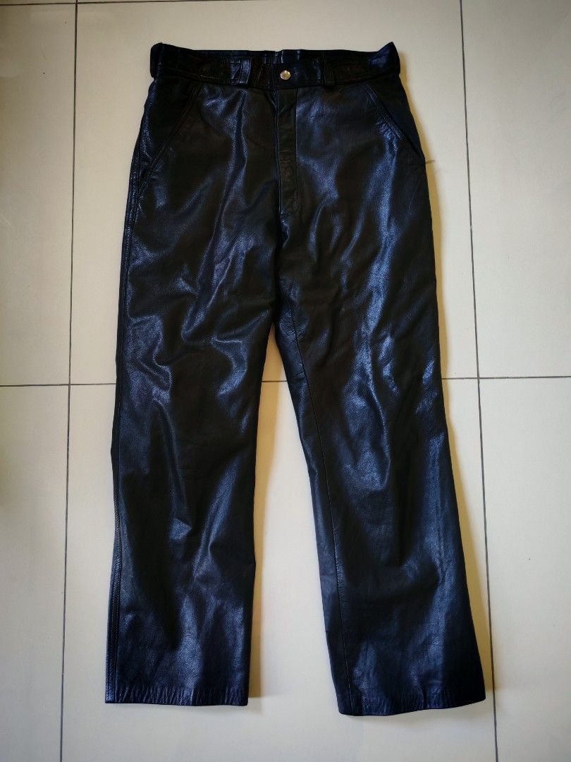Japanese Brand 1vFudie - S03 Paneled leather pants | Grailed