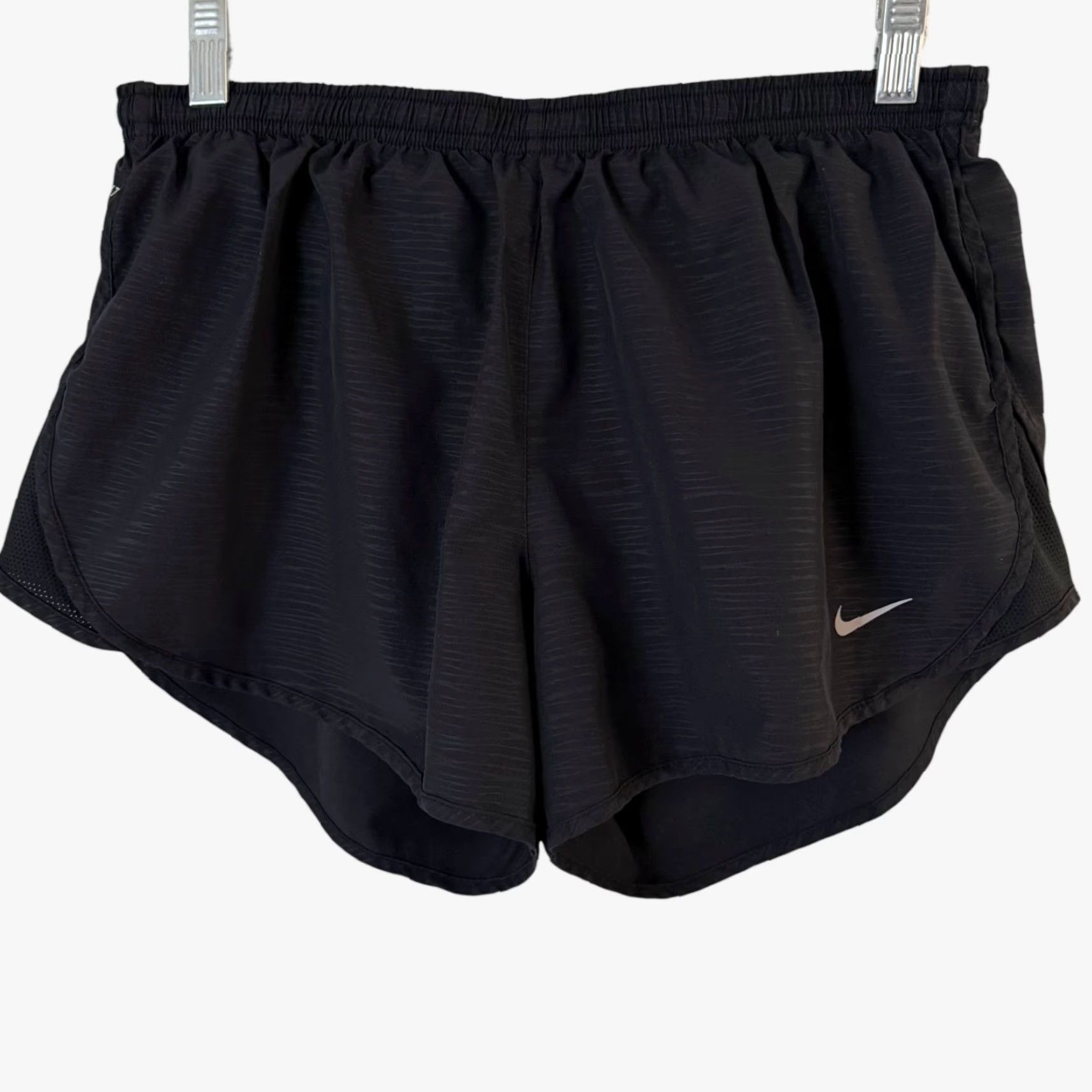 Nike Nike Tempo 3" Lined Running Shorts Black Women's Large Athletic Activewear Nike Dri-FIT Shorts Size 36" / US 14 / IT 50 - 2 Thumbnail