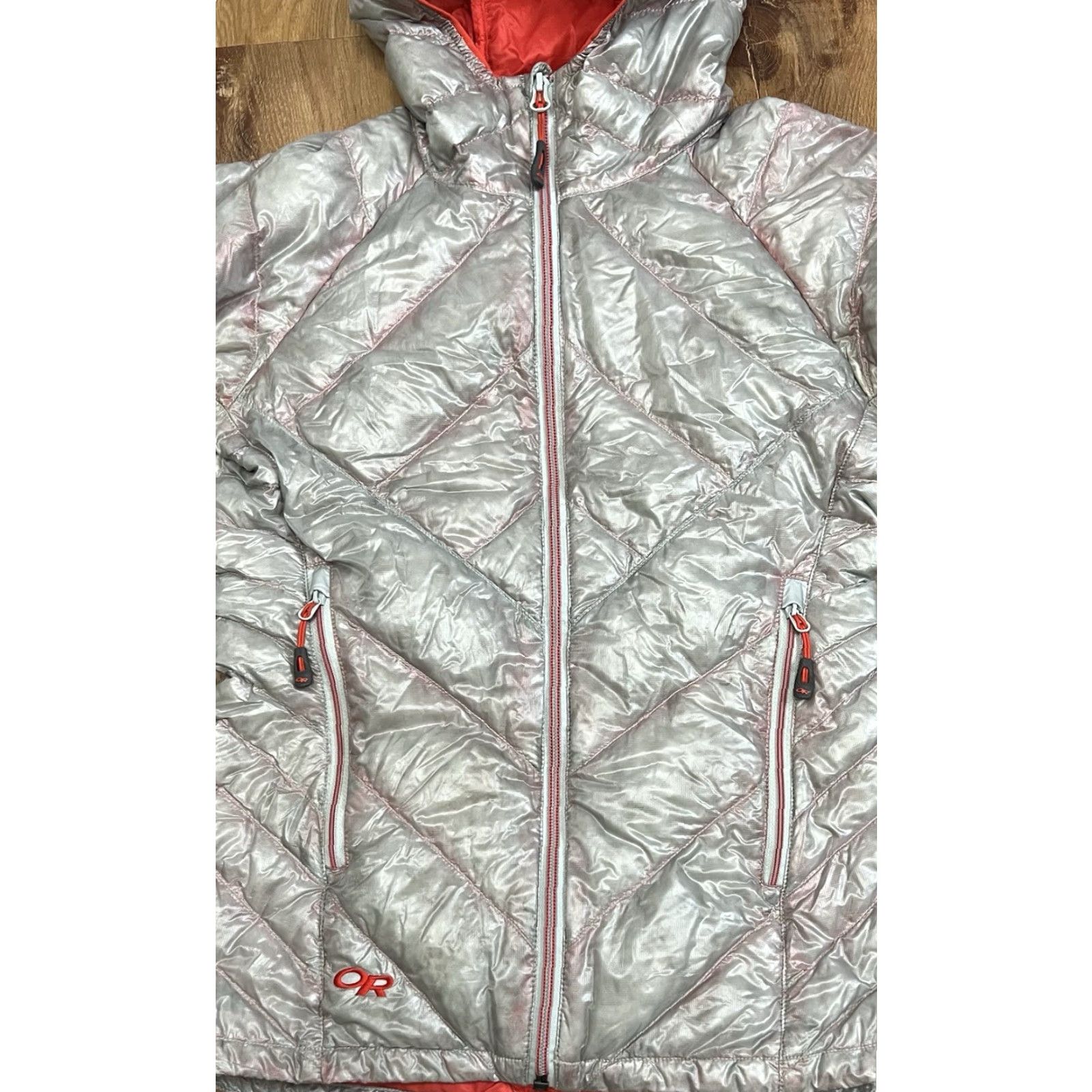 Outdoor Research Outdoor Research Filament Down Hood Jacket Women's XS 800 Goose Down Pertex EUC Size XS / US 0-2 / IT 36-38 - 4 Thumbnail