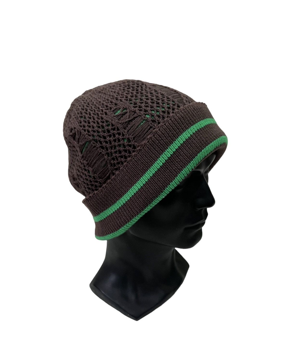 Japanese Brand Japanese Brand Distressed Beanie Hats Size ONE SIZE - 1 Thumbnail