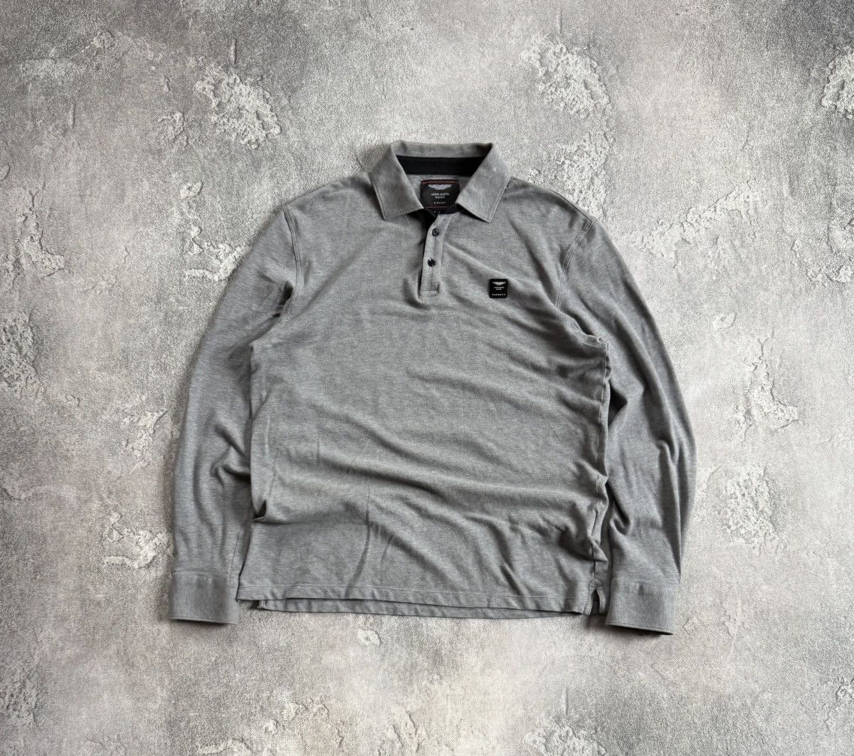Hackett Aston Martin by Hackett L polo long sleeve jumper pullover Size US L / EU 52-54 / 3 - 5 Thumbnail