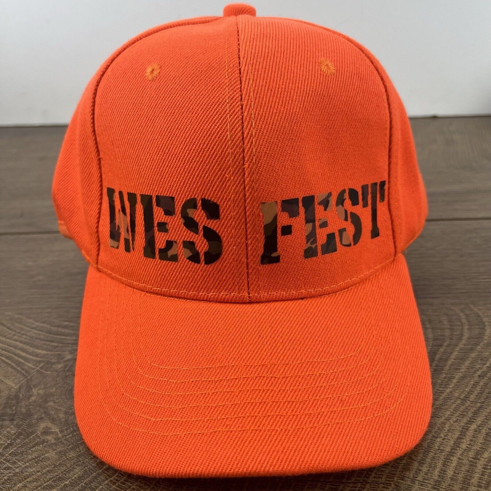 Other Wes Fest Hat Wes Fest Adjustable Hat Orange Adjustable Hat A Size ONE SIZE - 3 Thumbnail