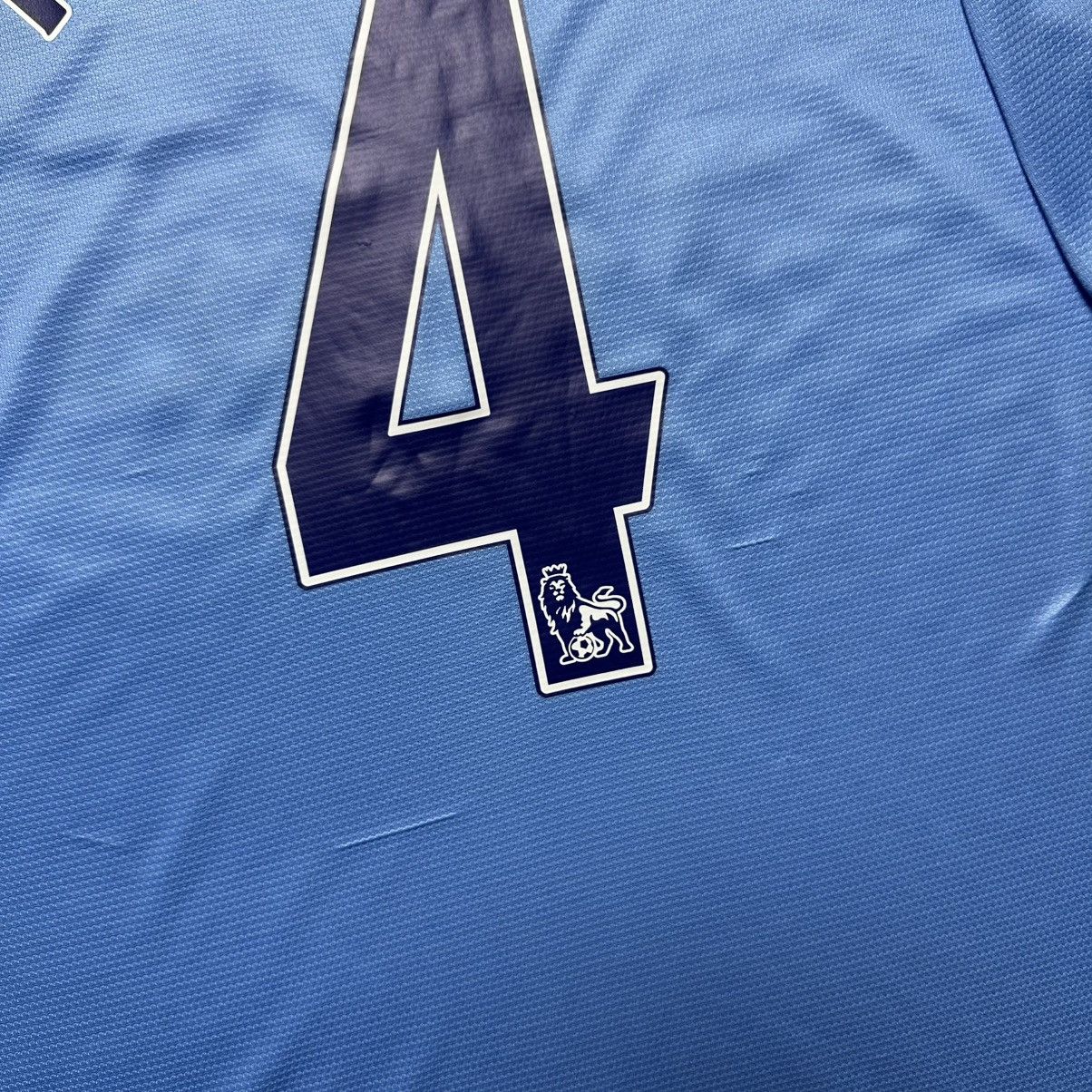 Nike MAN CITY NIKE 2013/2014 FOOTBALL HOME JERSEY #4 KOMPANY Size US XL / EU 56 / 4 - 13 Thumbnail