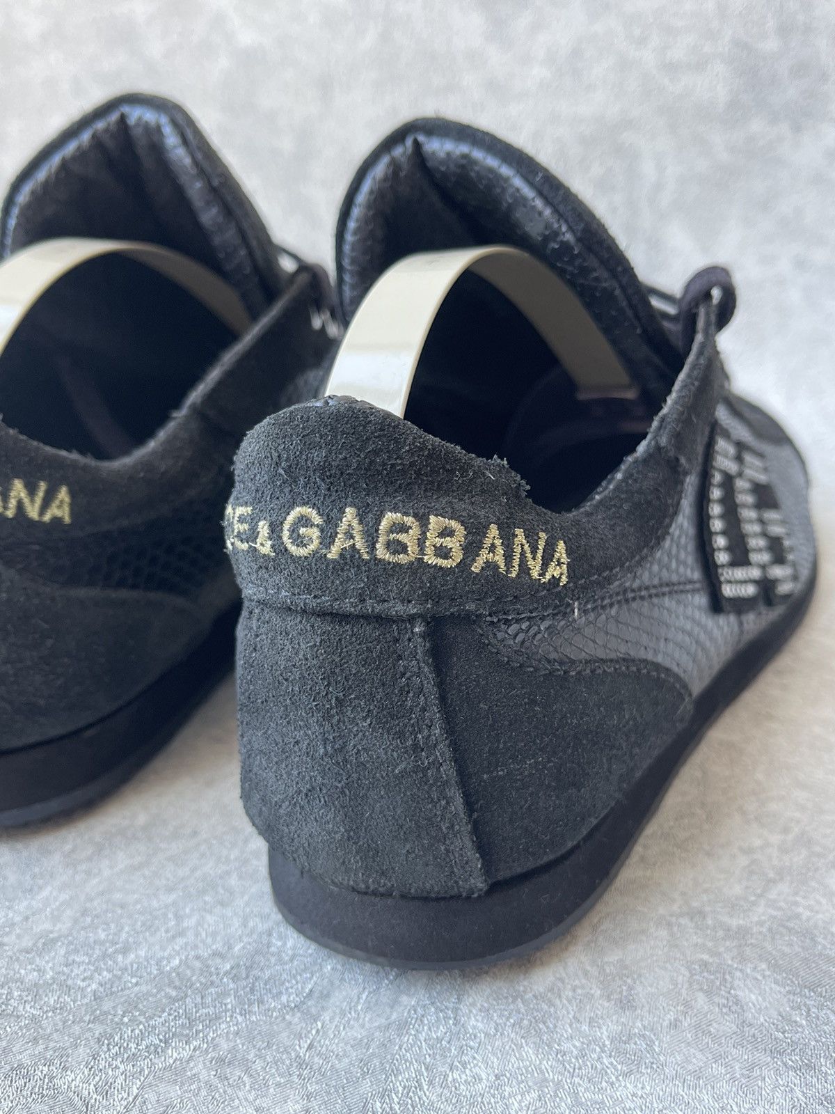 Dolce & Gabbana Vintage Dolce & Gabbana Archival Crystal DG Sneakers 37 Y2K Size US 7 / IT 37 - 18 Thumbnail