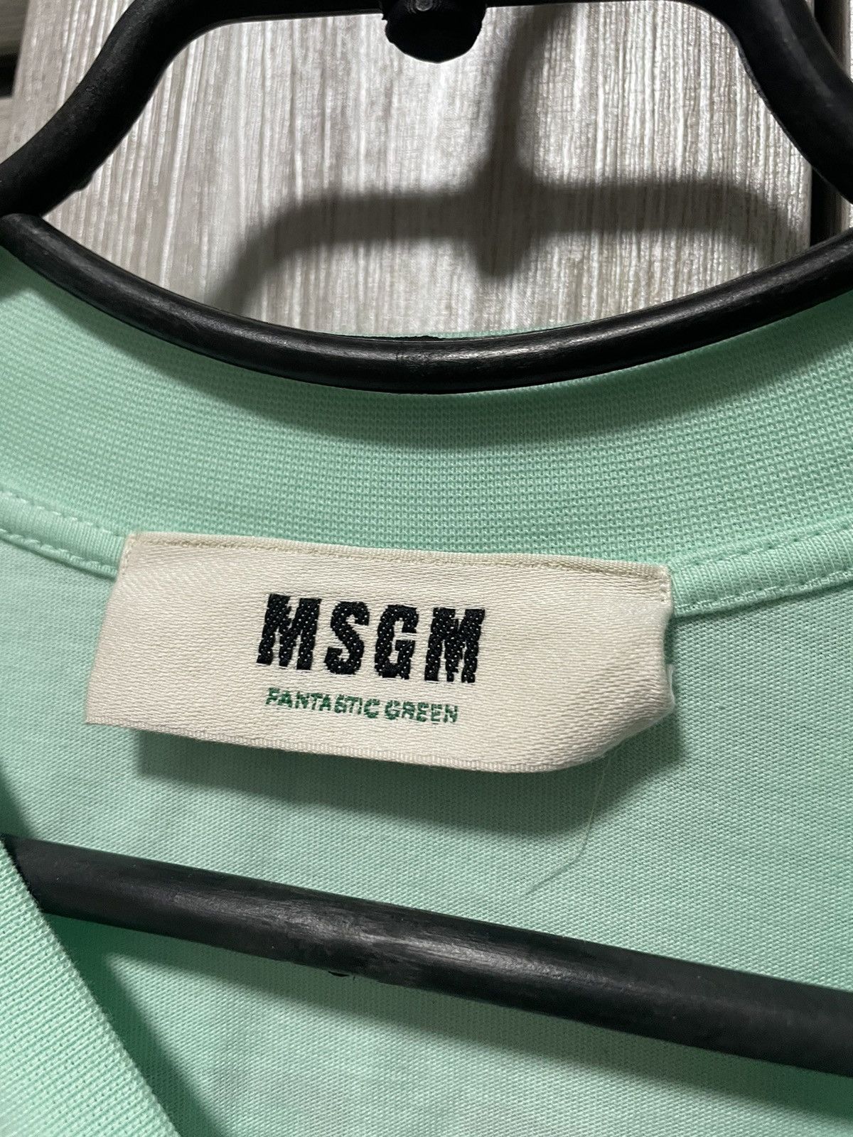 MSGM MSGM Fantastic Green Tee Earth Future T Shirt Eco Size US XL / EU 56 / 4 - 8 Thumbnail