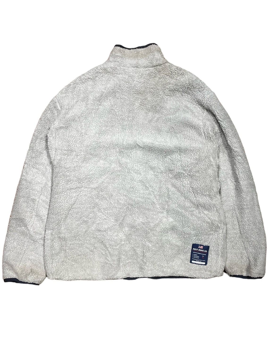 Lauren Ralph Lauren Vintage Polo Jeans Co Fleece Jacket Size US L / EU 52-54 / 3 - 10 Thumbnail