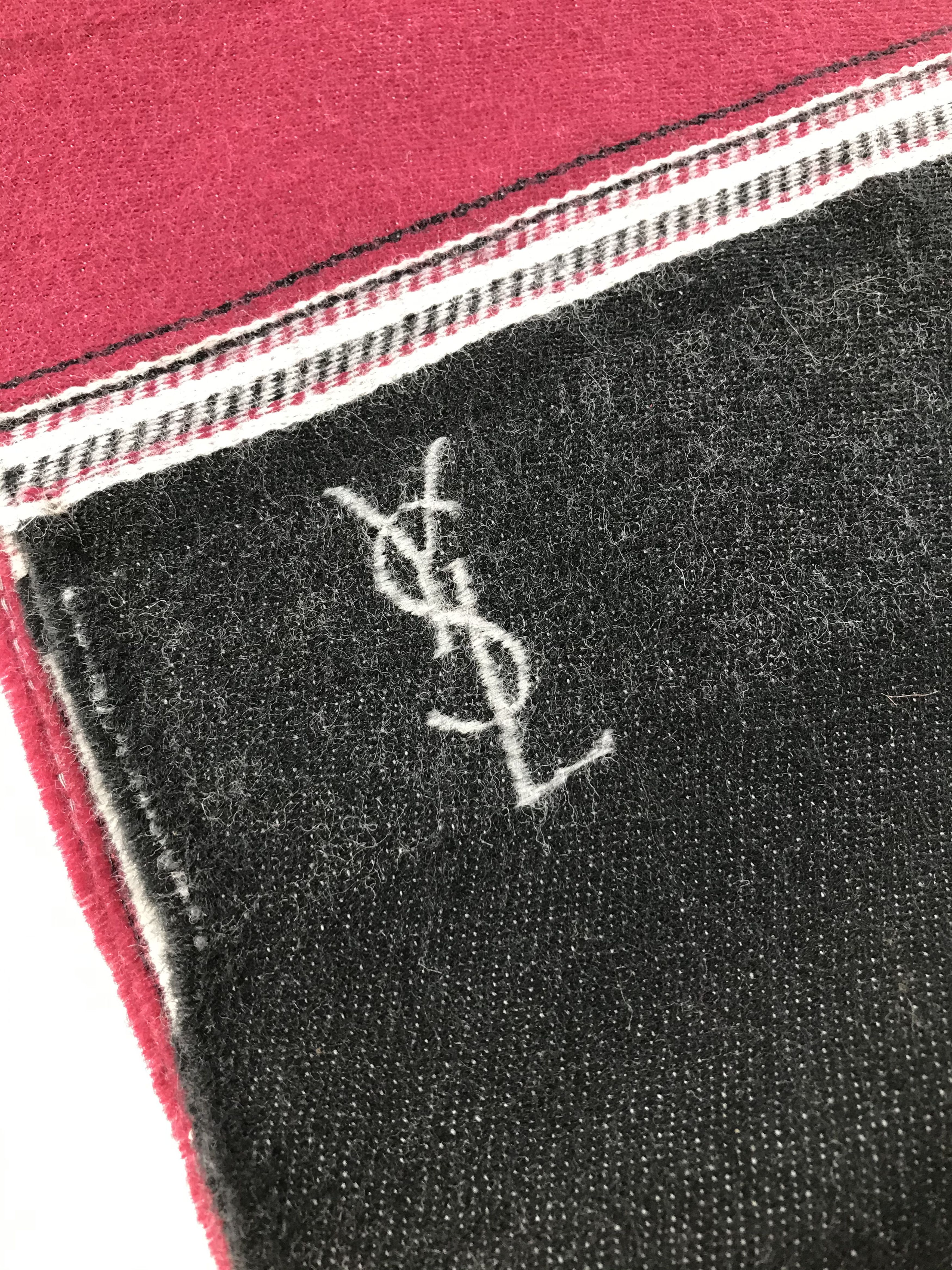 Vintage Yves Saint Laurent Scarf / Muffler / Neckwear - WW2564 Size ONE SIZE - 4 Thumbnail