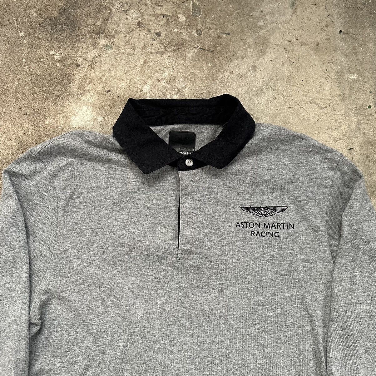 Hackett × Vintage Vintage Hackett Aston Martin Racing Longsleeve Sweatshirt Size US L / EU 52-54 / 3 - 3 Thumbnail