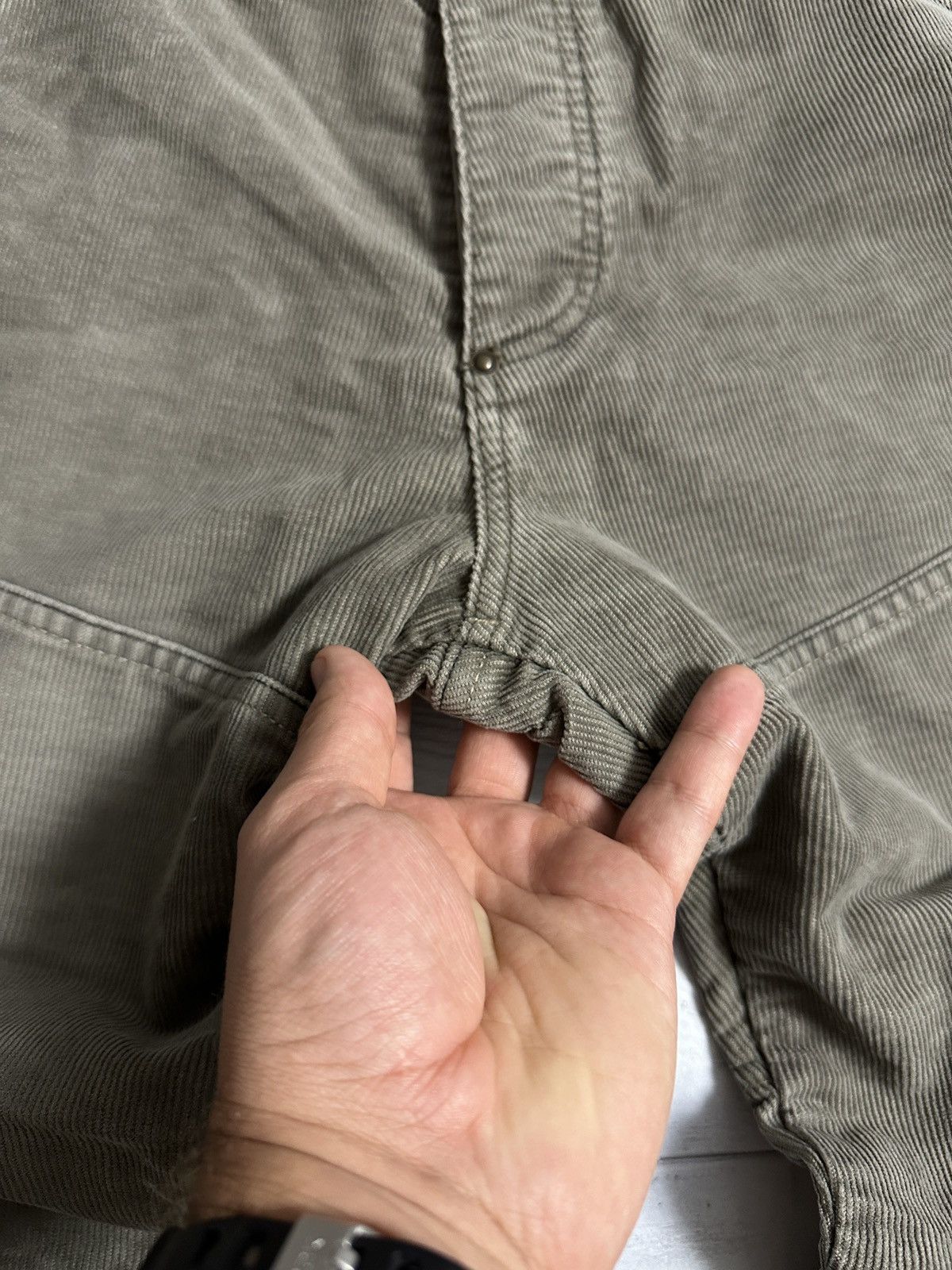 G-Star Rare Vintage Jeans G-Star Raw Corduroy Pants Avant-Garde Y2K Size US 31 - 7 Thumbnail
