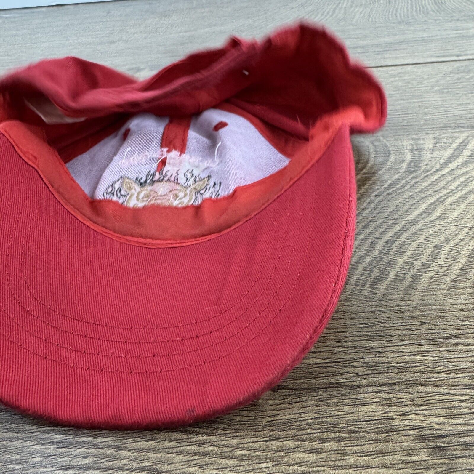 Other LA Bar-B-QUE Hat LA BBQ Hat Red Hat Adjustable Adult Size Ha Size ONE SIZE - 12 Thumbnail