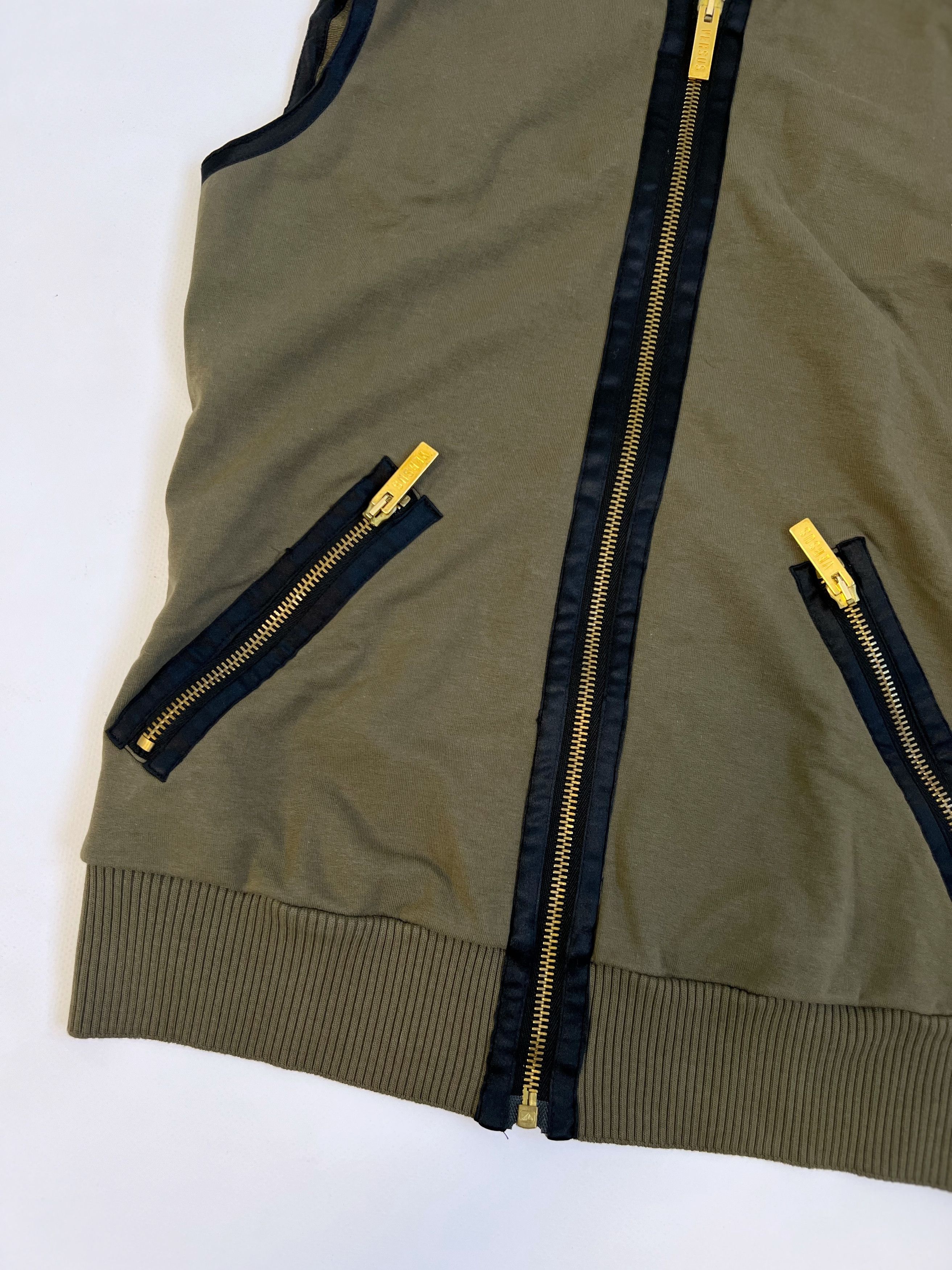 Japanese Brand Versus Versace vest vintage silk zip Size S / US 4 / IT 40 - 5 Thumbnail