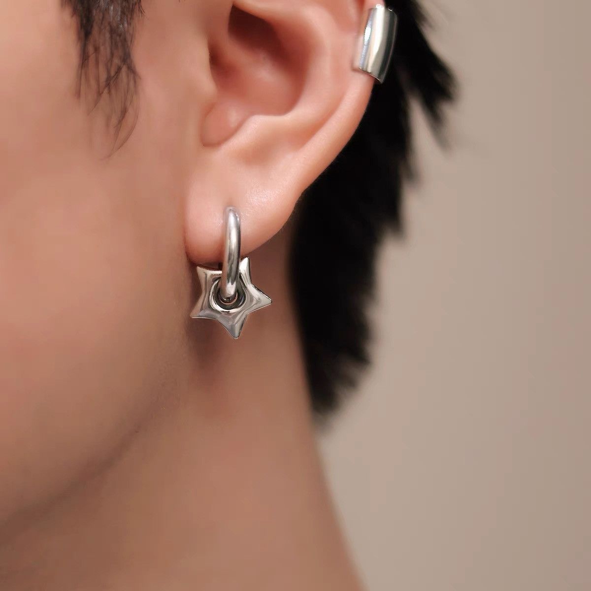 Designer × Vintage Retro punk earrings Size ONE SIZE - 3 Thumbnail