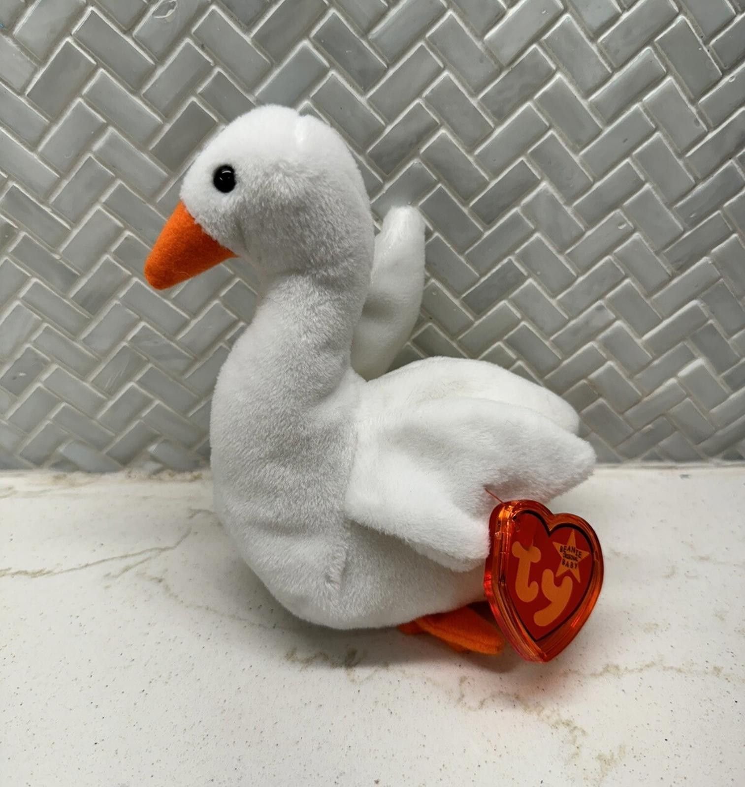 Tyler The Creator TY Inc. The Beanie Babies Collection GRACIE the Swan 5.5 Size ONE SIZE - 1 Thumbnail