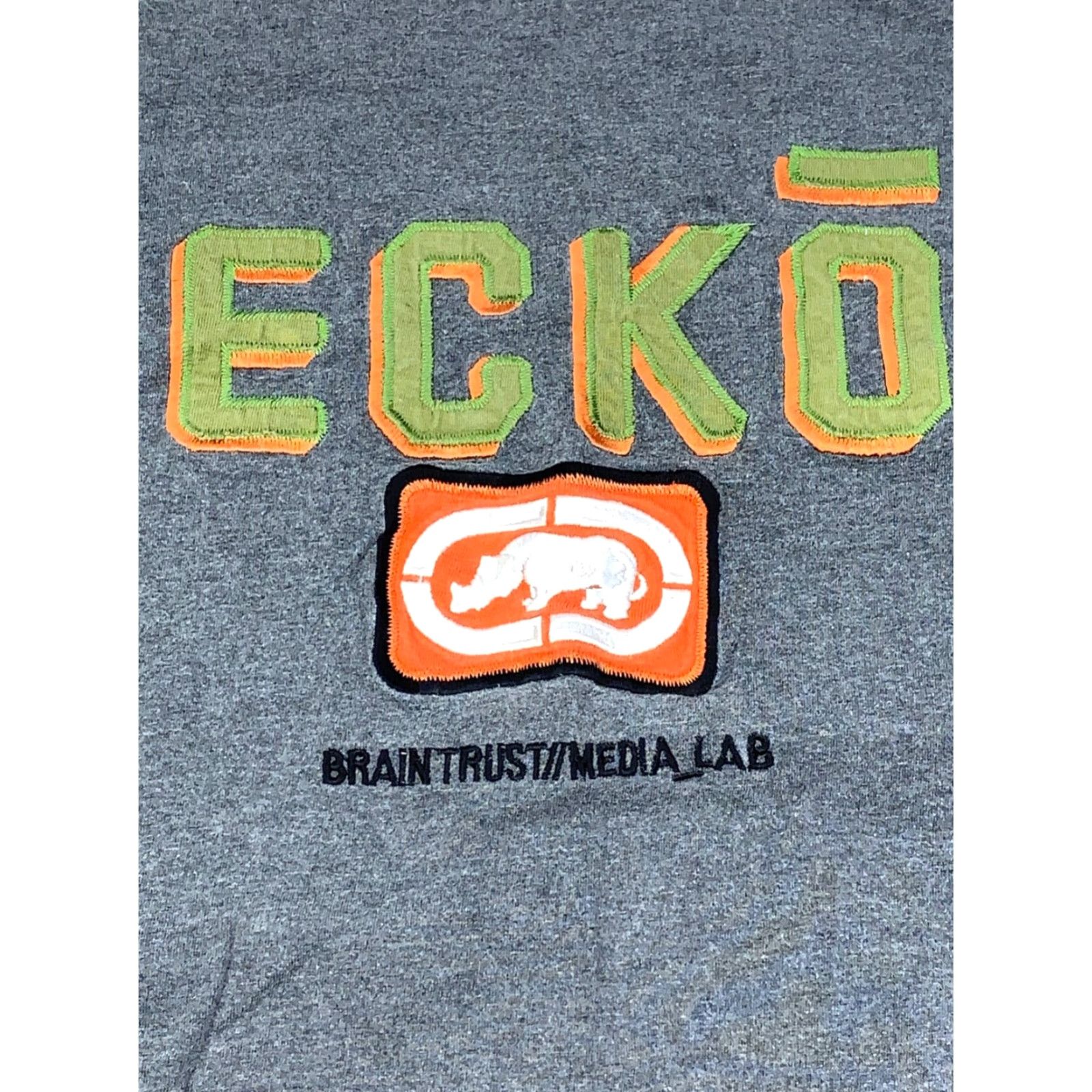 Ecko Unltd. VINTAGE Ecko Unltd Long Sleeve Shirt Mens XL Gray Logo Embroidered Y2K 90s Hip Hop Shirt Mens XL Gray Logo Embroidered Vintage 90s Y2K Size US XL / EU 56 / 4 - 3 Thumbnail