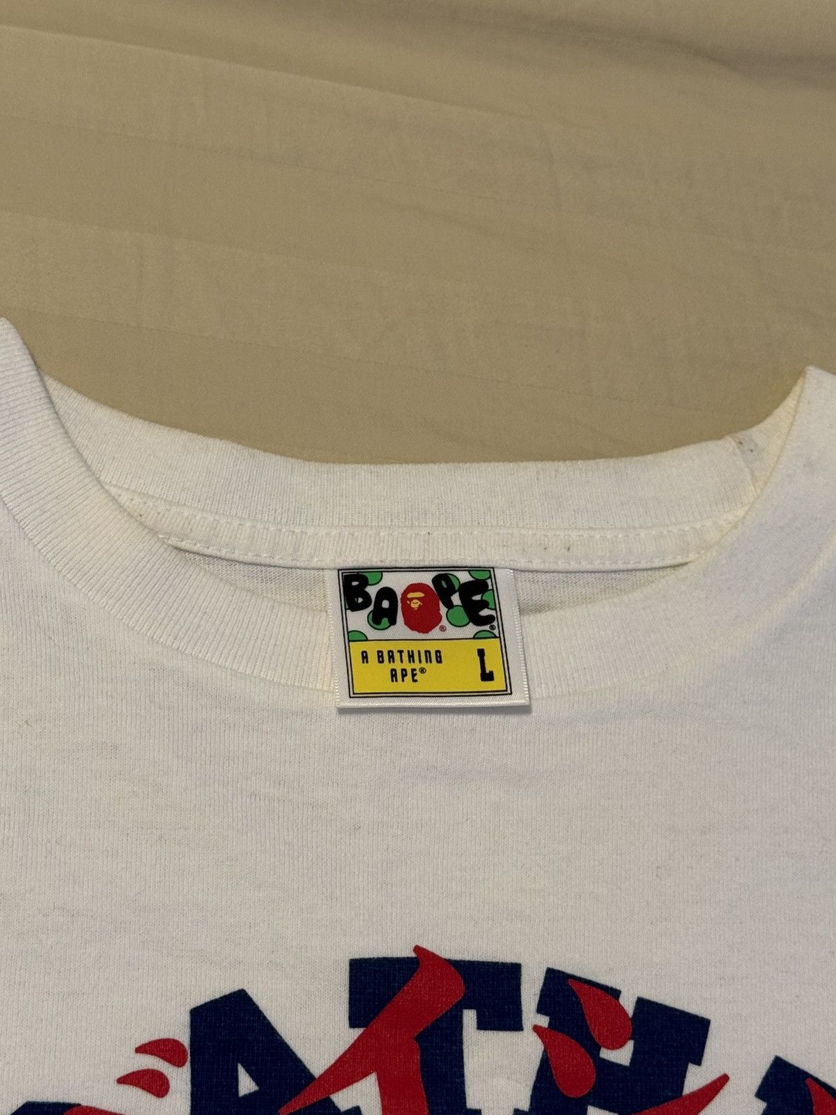 Bape Bape Tiger Shark tee Size US L / EU 52-54 / 3 - 3 Thumbnail