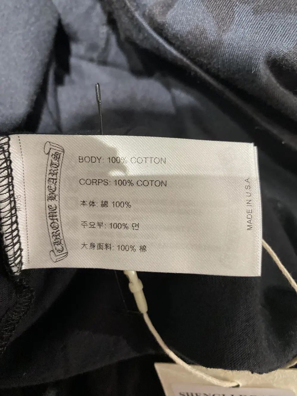 Chrome Hearts Chrome Hearts Tonal Monogram Scroll Logo Long Sleeve Tee Size US M / EU 48-50 / 2 - 5 Thumbnail