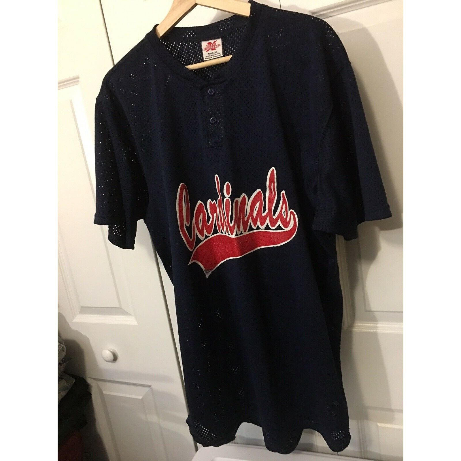 Other Cardinals Adult Men’s Sz XL Team Express Jersey Red White Bl Size US XL / EU 56 / 4 - 6 Thumbnail