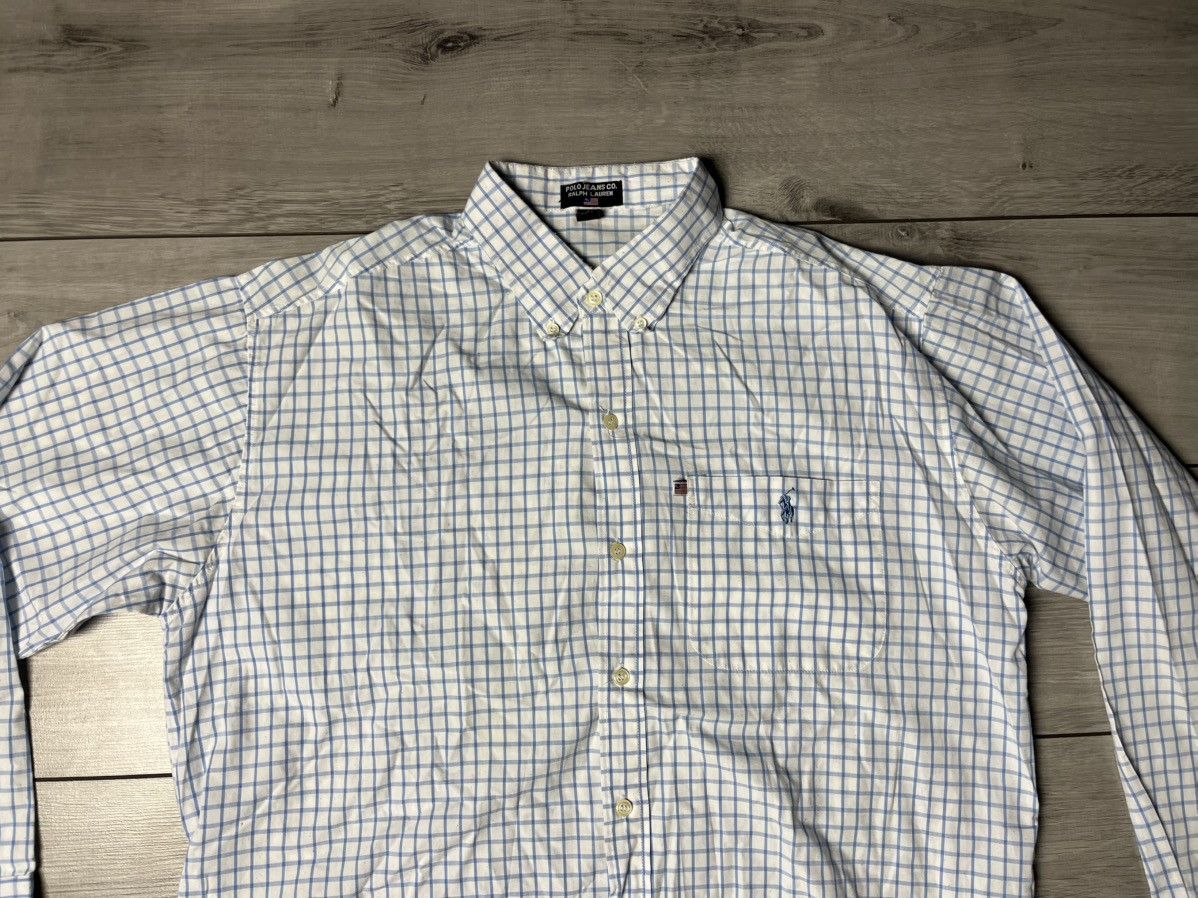 Polo Ralph Lauren Polo Jeans Co Ralph Lauren Shirt Vintage Rare size Large Size US L / EU 52-54 / 3 - 3 Thumbnail
