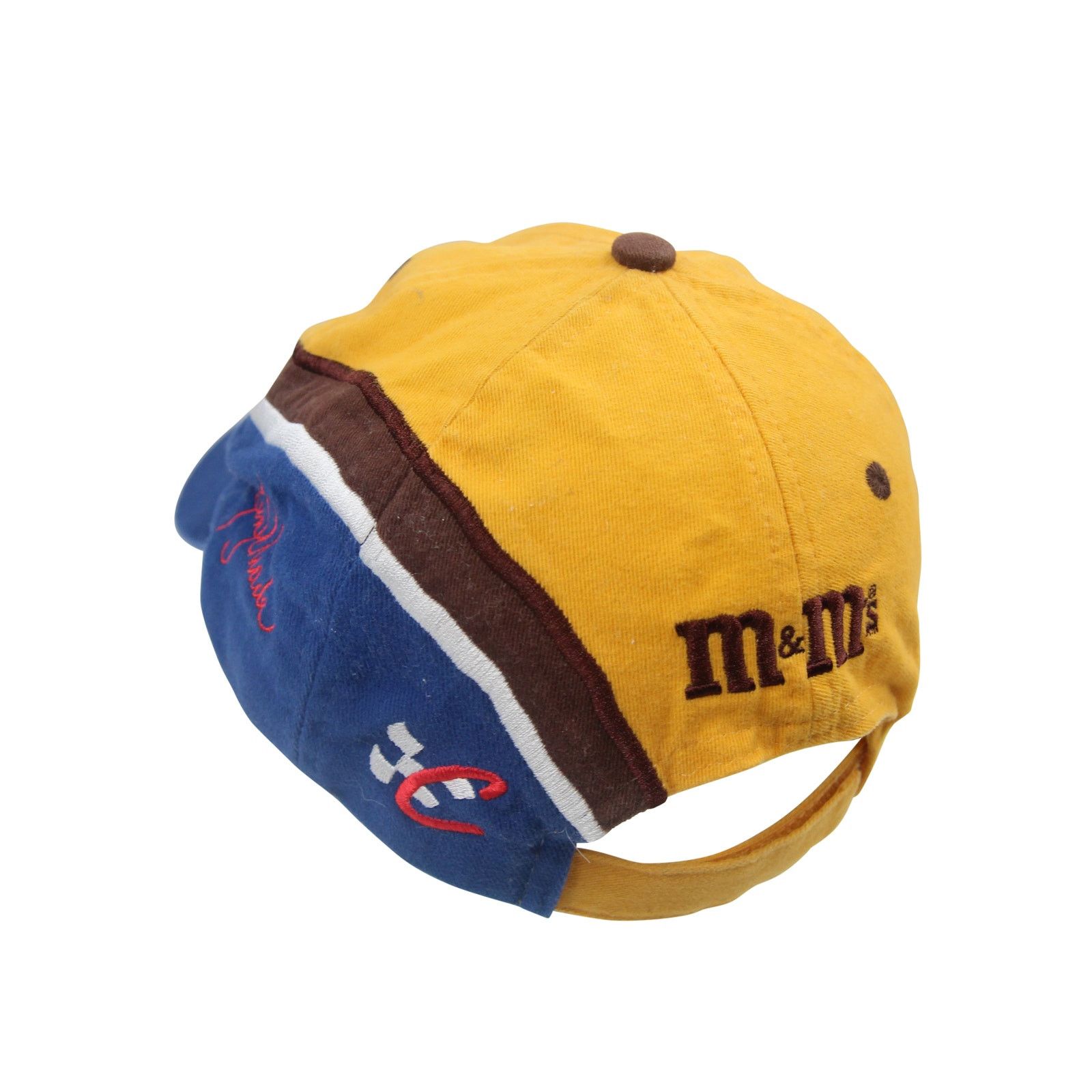 Chase Authentics × NASCAR Vintage Chase Authentics M&Ms Racing Team Split Hat Size ONE SIZE - 5 Thumbnail
