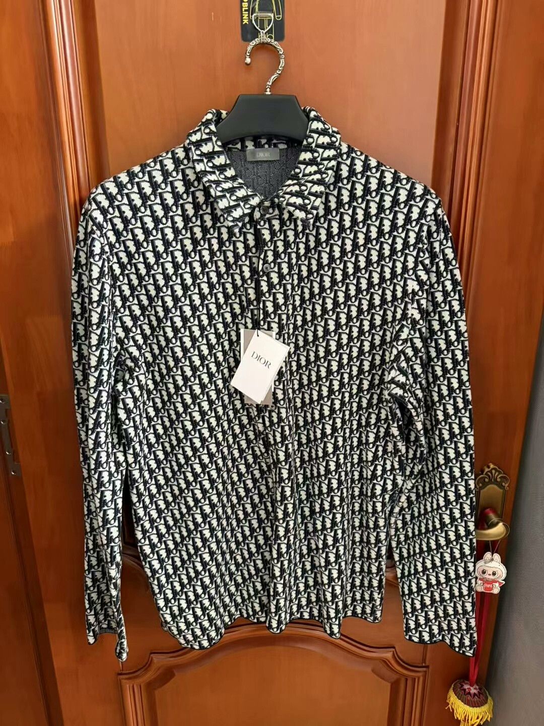 Dior dior logo long sleeve knit shirt XL Size US XL / EU 56 / 4 - 1 Thumbnail