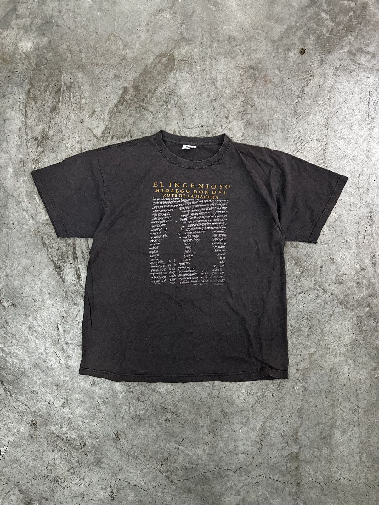 Vintage Don Quijote de la Mancha T-Shirt Size US XL / EU 56 / 4 - 1 Thumbnail