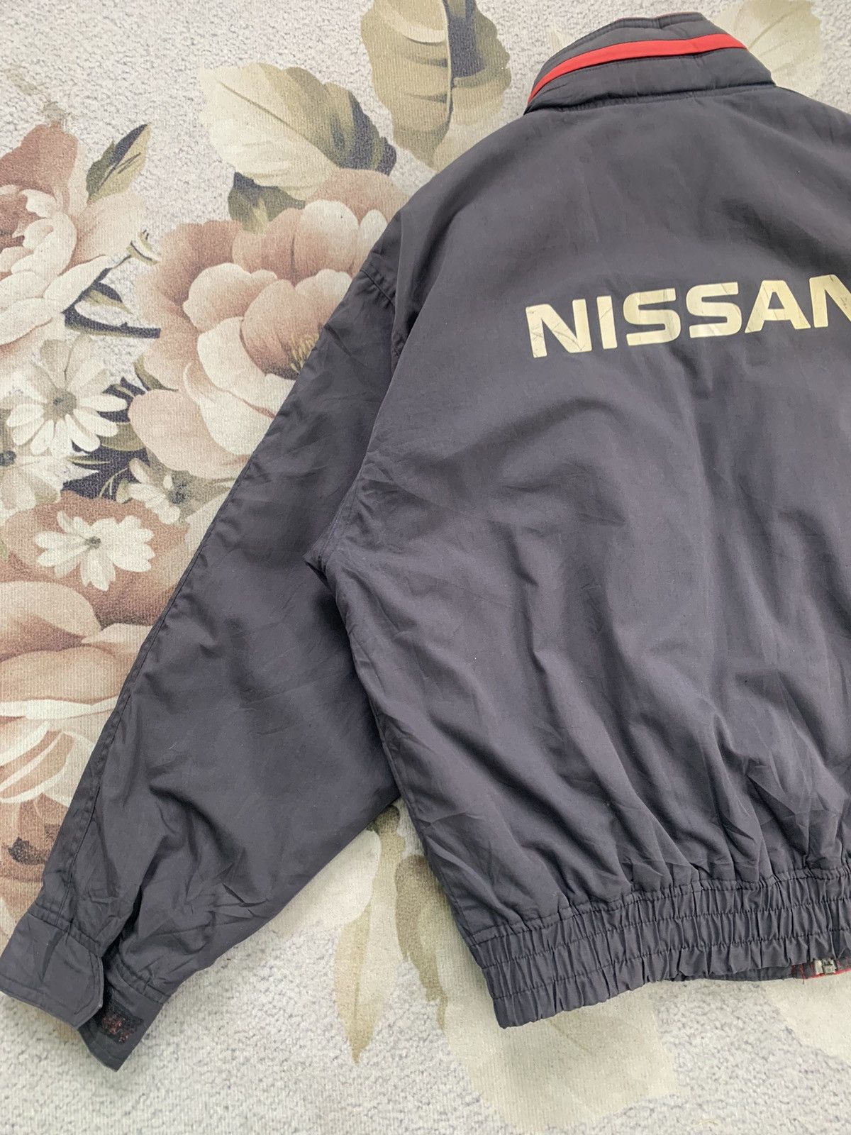 Japanese Brand × Vintage Vtg Sunfaded Nissan Jacket Size US L / EU 52-54 / 3 - 7 Thumbnail
