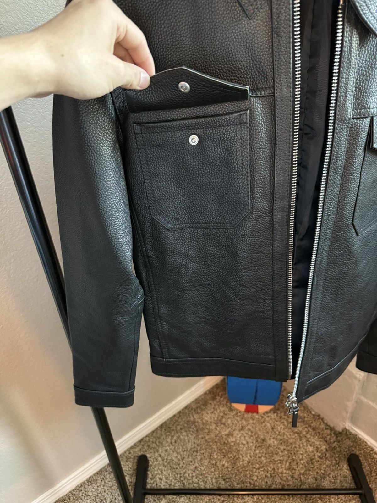 Reiss Reiss - 100% Genuine Leather Jacket Size US XS / EU 42 / 0 - 4 Thumbnail