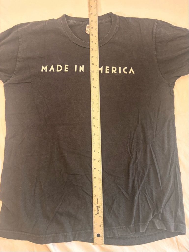 Los Angeles Apparel Men's Los Angeles Apparel T-shirt Size L Black Size US L / EU 52-54 / 3 - 5 Thumbnail