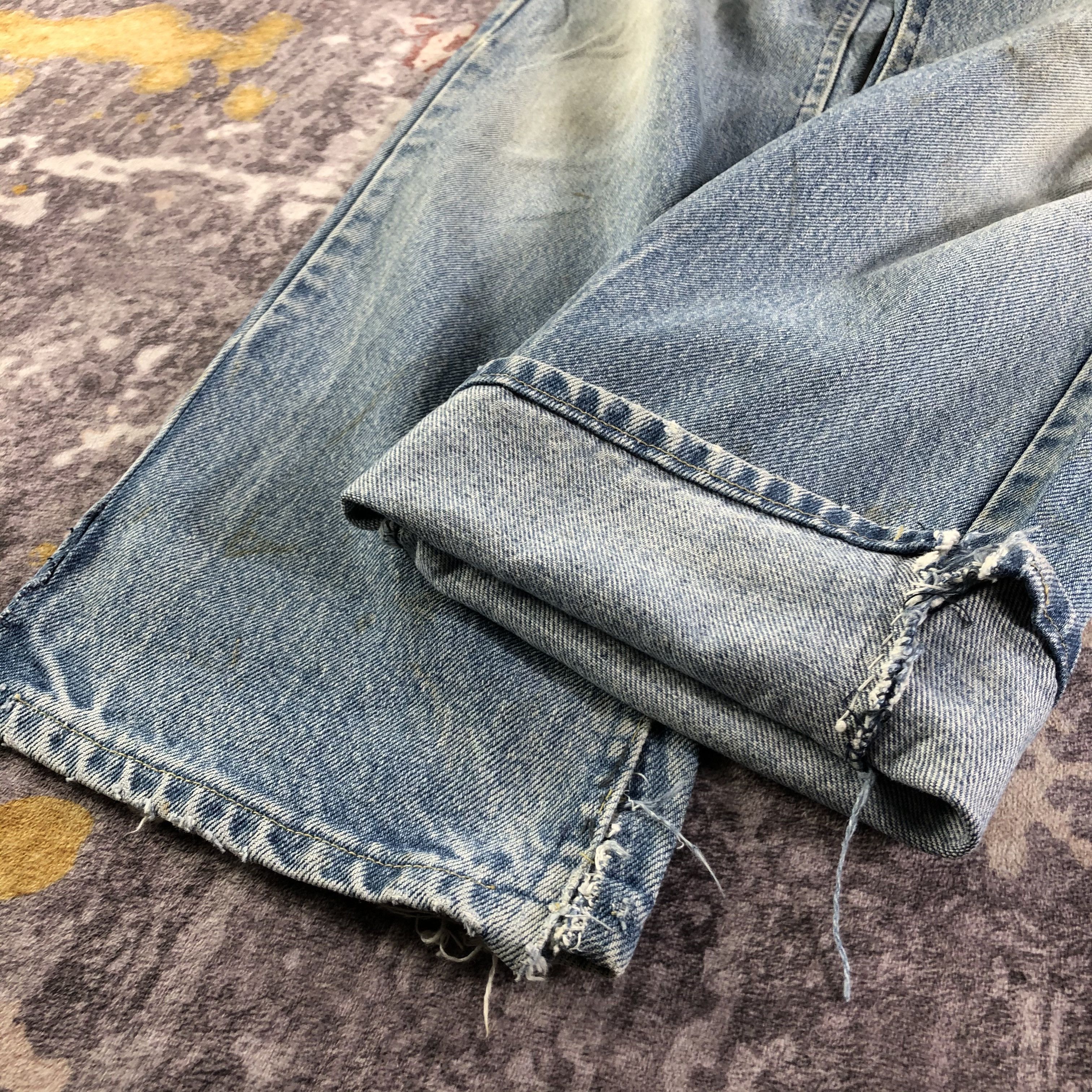 Lee × Vintage Vintage 90s Light Wash Lee Jeans-JM3255 Size US 30 / EU 46 - 7 Thumbnail