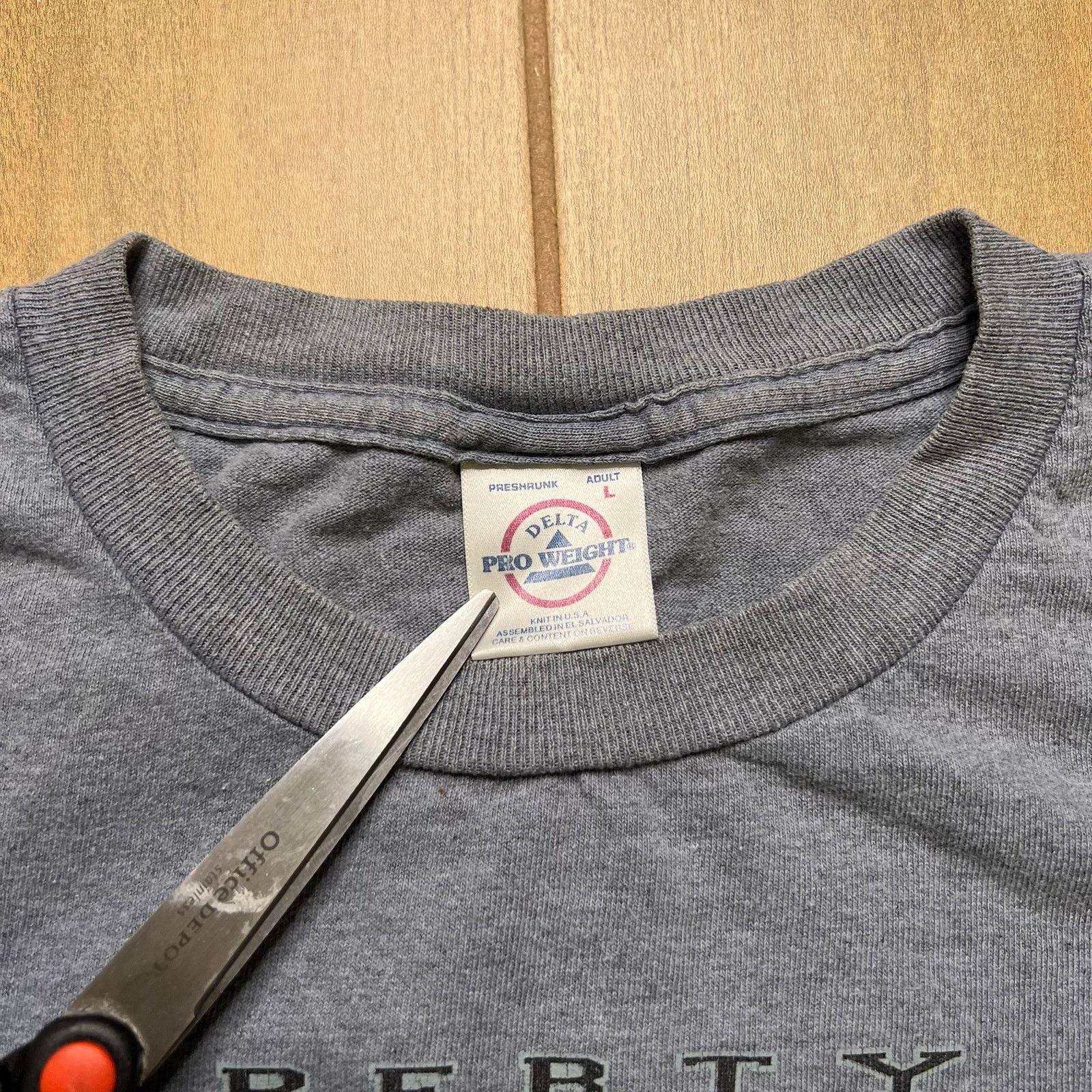 Delta Vintage Minnesota USA Gray Short Sleeve T-Shirt Size L Y2K Size US L / EU 52-54 / 3 - 3 Thumbnail