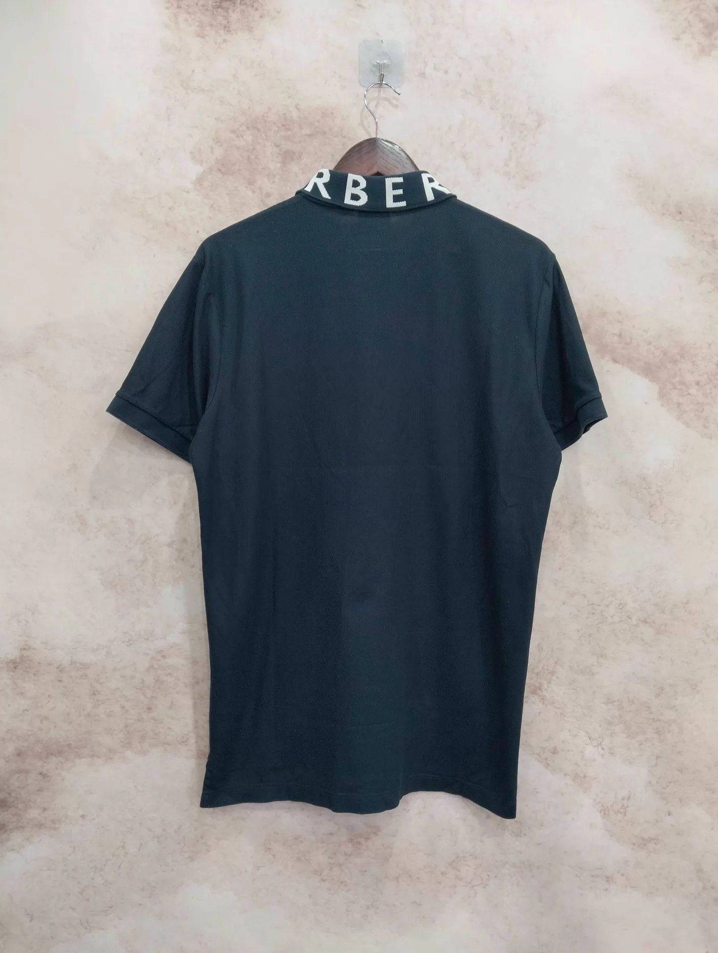 Burberry Burberry Logo Collar Short Sleeve Polo Shirt L Size US L / EU 52-54 / 3 - 2 Thumbnail