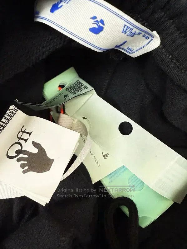 Off-White Off-White Men's Black Casual Pants . Size US 27 - 8 Thumbnail
