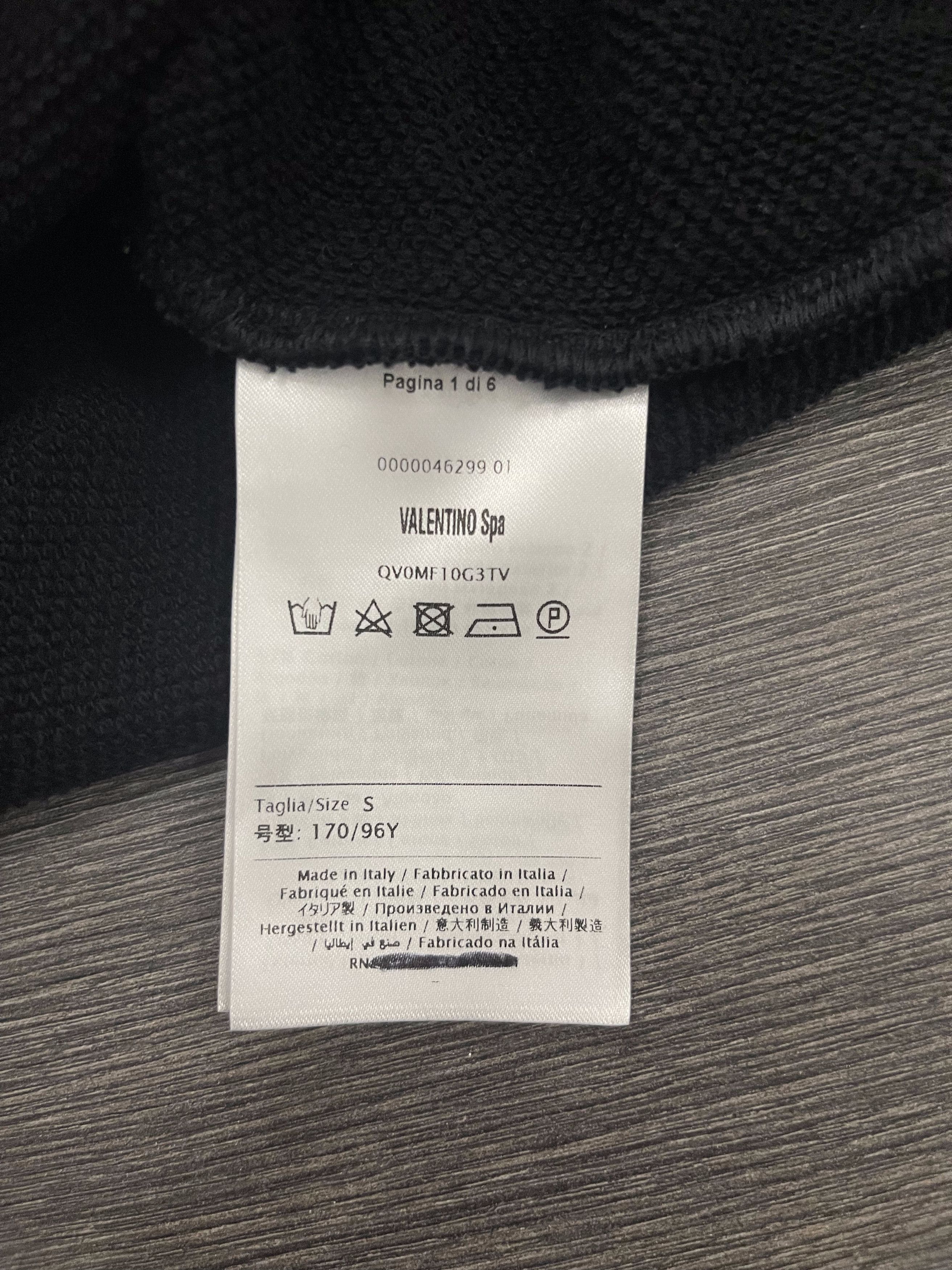 Valentino Valentino VLTN Logo Sweatshirt Size US S / EU 44-46 / 1 - 4 Thumbnail