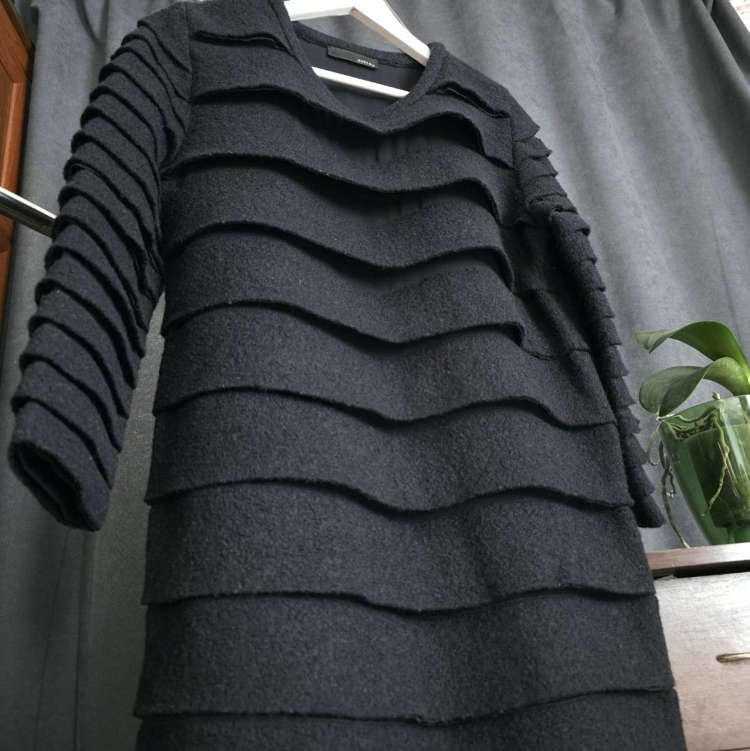 Other AVELON Paris Fashion Week Piece 100% Virgin Wool Size S / US 4 / IT 40 - 4 Thumbnail