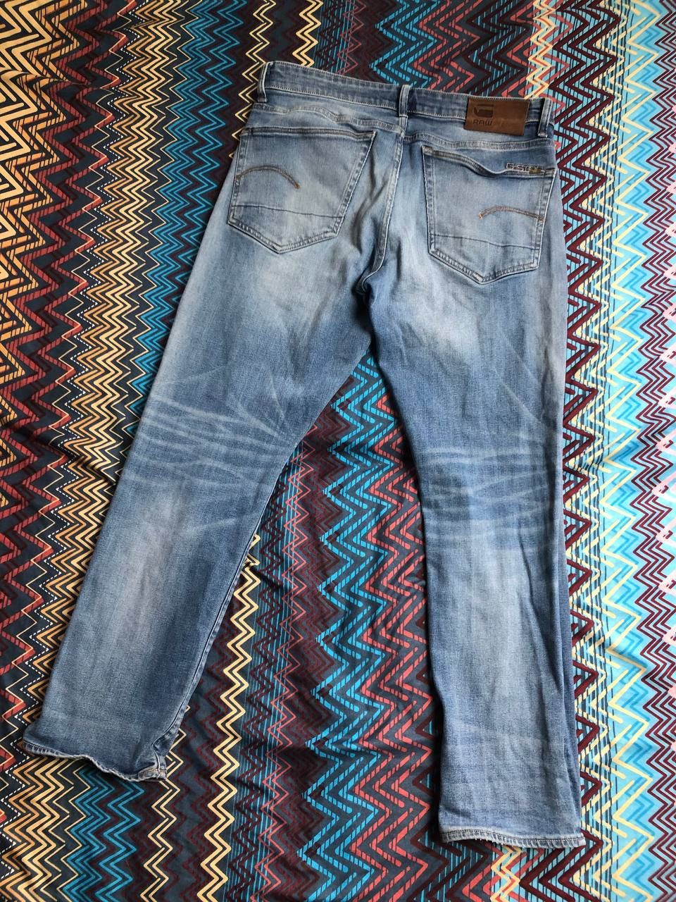 G-Star G-Star Raw logo jeans pants 3301 crazy Y2K vintage Size US 32 / EU 48 - 21 Thumbnail