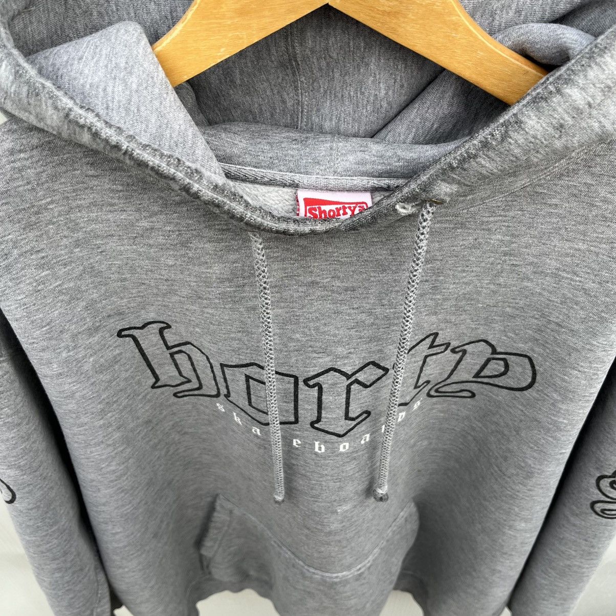 Shorty's Skateboards × Vintage Vintage 90’s Shorty’s Script Hoodie Sz M Size US M / EU 48-50 / 2 - 7 Thumbnail