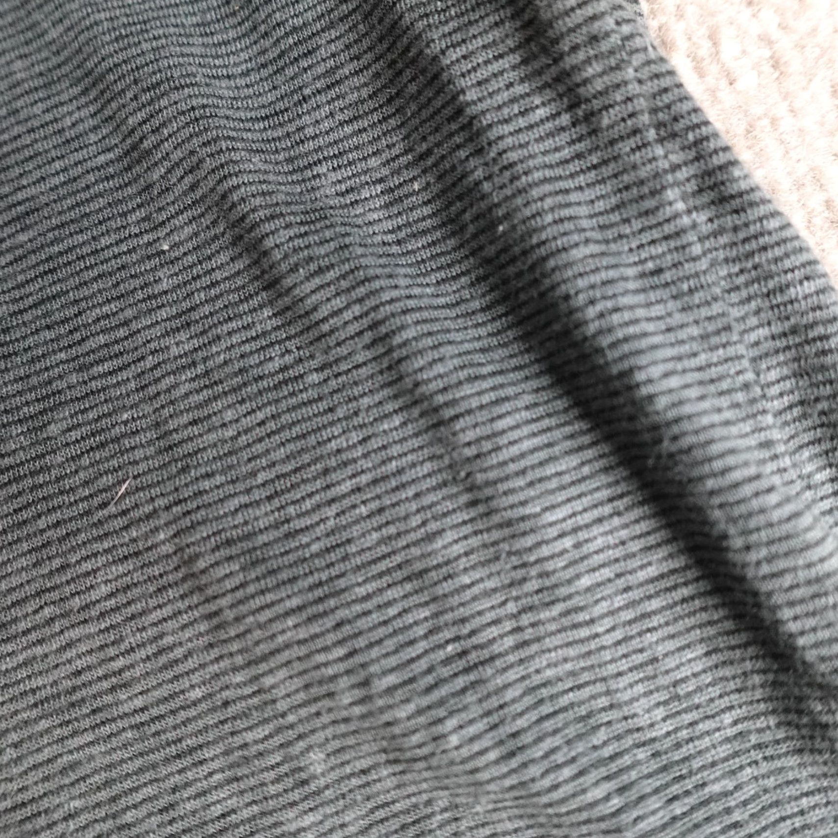John Varvatos John Varvatos Polo Shirt L Gray Striped Luxe Ramie Viscose Polo Shirt Mens L Gray Striped Polo Shirt Size US L / EU 52-54 / 3 - 6 Thumbnail