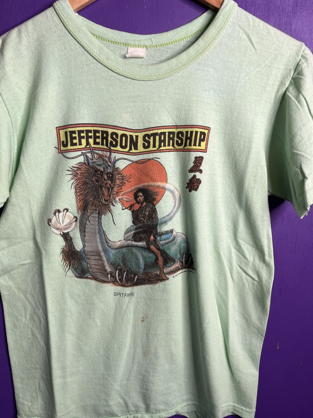 Band Tees × Vintage Vintage 1978 Jefferson starship band t-shirt Size US M / EU 48-50 / 2 - 3 Thumbnail
