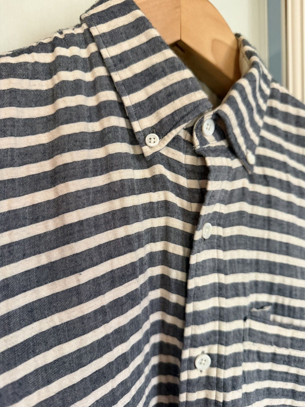Apolis Aoolis Short Sleeve Striped L Size US L / EU 52-54 / 3 - 3 Thumbnail