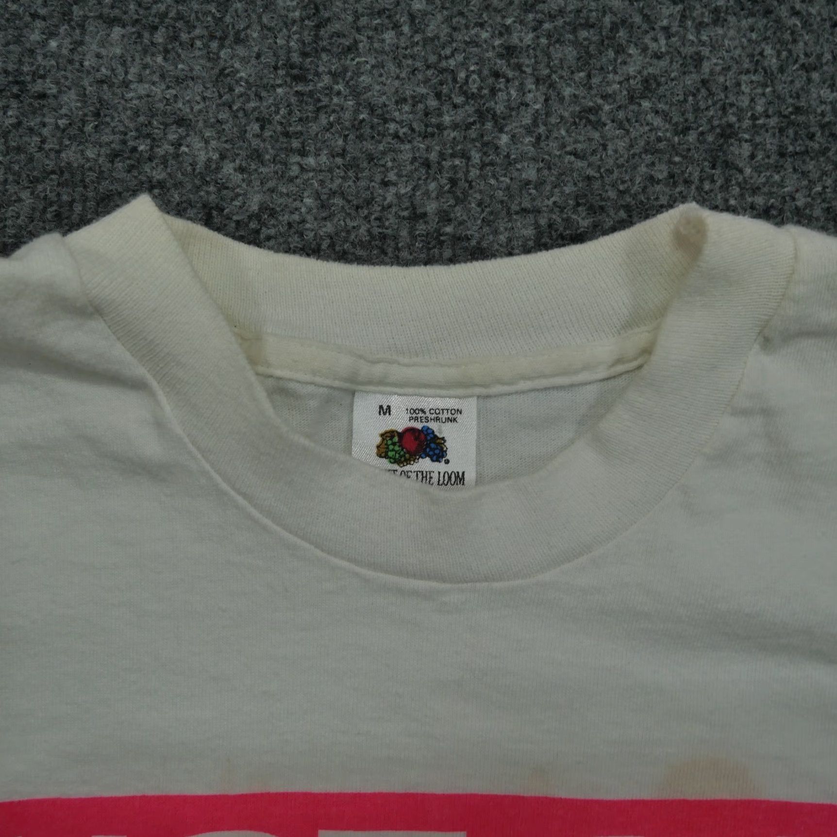 Vintage VINTAGE New Orleans T Shirt Adult Medium White Just Say Yo 90s Art Graphic Print Cotton Logo Mens Size US M / EU 48-50 / 2 - 4 Thumbnail
