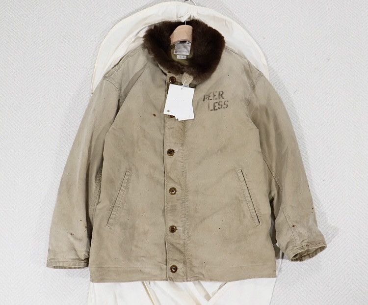 image of Visvim 21Aw Chief Deckhand Coat in Grey, Men's (Size Medium)