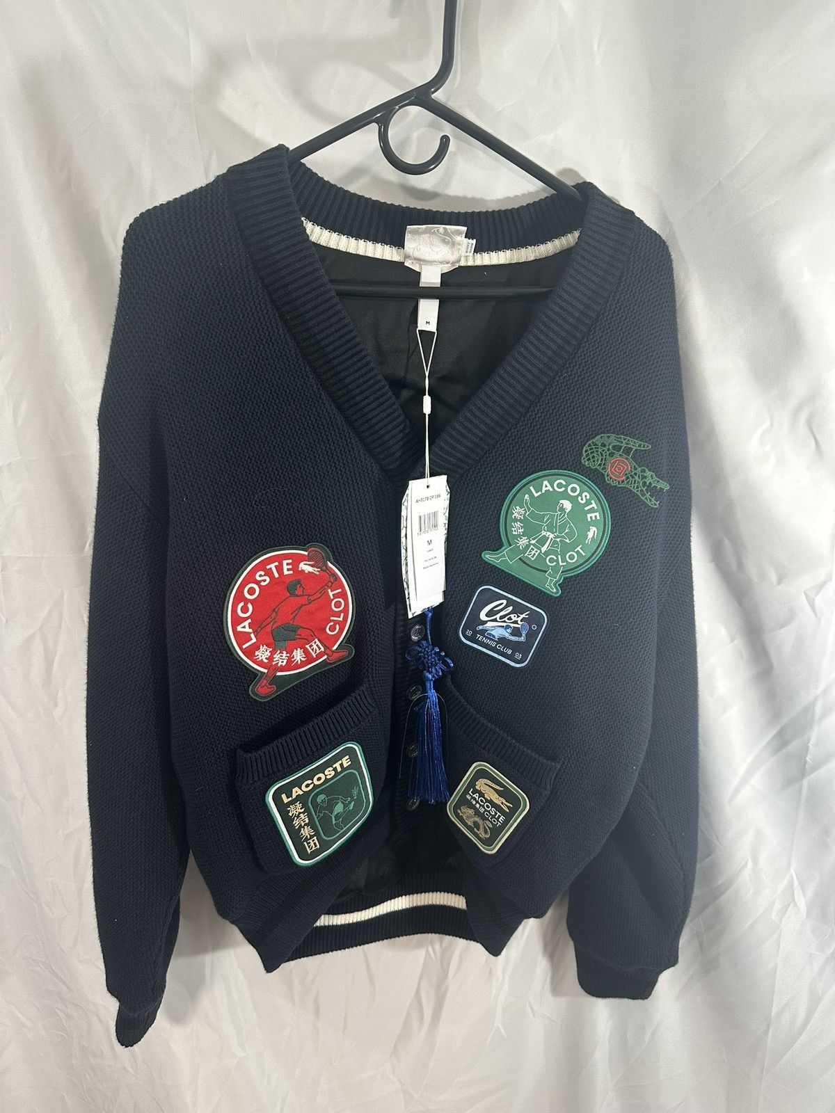 CLOT × Lacoste Lacost x CLOG CARDIGAN Size US M / EU 48-50 / 2 - 1 Thumbnail